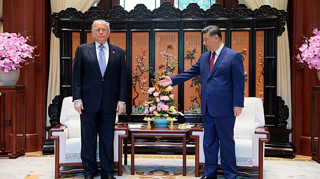 Americký prezident Donald Trump se v Pekingu setkal se svým čínským protějškem Si Ťin-pchingem. (15. května 2026)