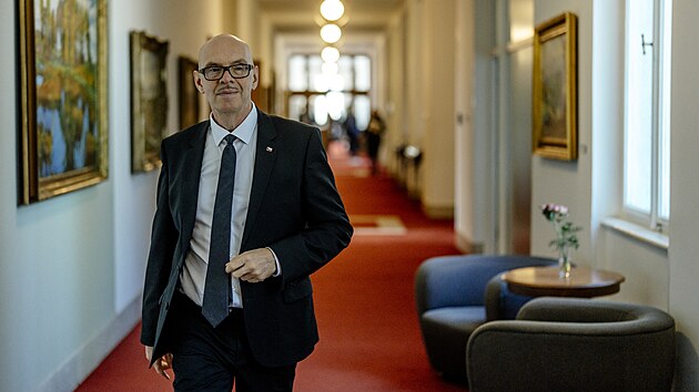 Jednání vlády. Na snímku ministr kultury Oto Klempíř. (18. května 2026)