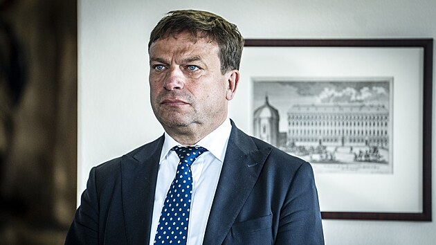 Ministr Petr Macinka představil svůj nov&yacute; ministersk&yacute; t&yacute;m poradců. Na sn&iacute;mku Pavel Janeček. (13. května 2026)