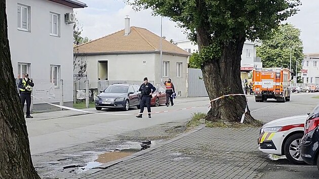 V Brně na stavbě prasklo jeř&aacute;bu rameno.