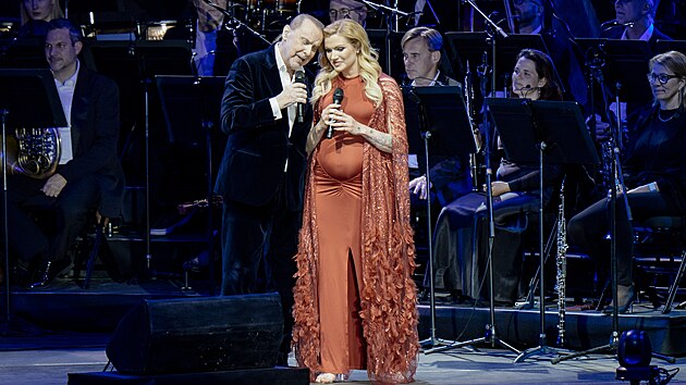 Koncert k 70. narozeninám Štefana Margity v O2 areně, 15. května 2026 - Margita a jeho host Gabriela Soukalová