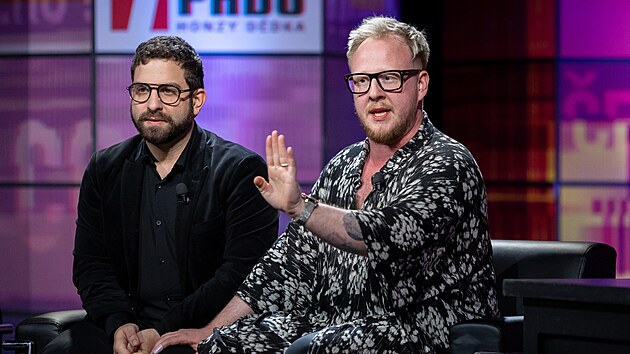 Robin Ferro a Štěpán Kozub v pořadu 7 pádů Honzy Dědka (květen 2026)