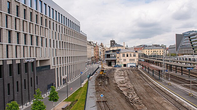 Rekonstrukce a modernizace Masarykova nádraží v Praze. (květen 2026)