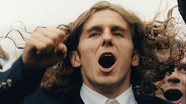Jaroslav JIřička: Karel Poborský slaví stříbro z fotbalového mistrovství Evropy (1. července 1996)