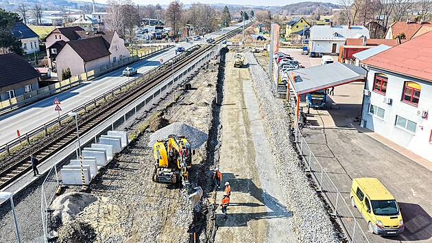 Opravy křižovatky v Za&scaron;ov&eacute; na Vset&iacute;nsku (květen 2026)