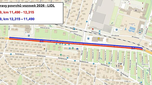 Silničáři začnou opravovat průtah Zlínem v části Příluky. Omezení se dotknou řidičů i cestujících v MHD. (květen 2026)