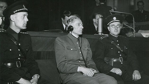 Proces s K. H. Frankem prob&iacute;hal od března do května 1946 v Praze na Pankr&aacute;ci.
