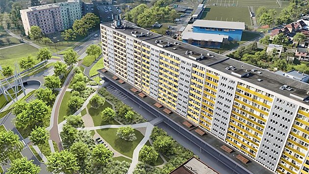 Rekonstrukce hradeck&eacute; Bene&scaron;ovy tř&iacute;dy