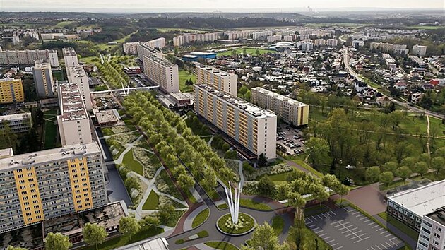 Rekonstrukce hradeck&eacute; Bene&scaron;ovy tř&iacute;dy