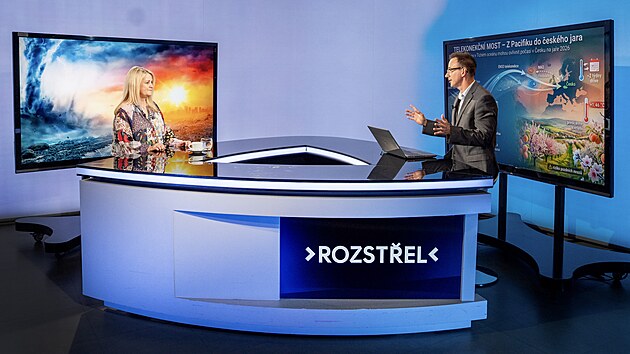 Hostem pořadu Rozstřel je Tať&aacute;na M&iacute;kov&aacute;, meteoroložka, klimatoložka a moder&aacute;torka zpr&aacute;v o počas&iacute;.