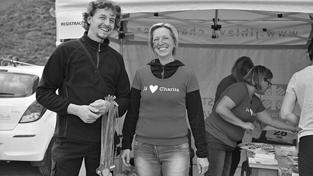 Hana Fexov&aacute; na jedn&eacute; z charitativn&iacute;ch akc&iacute; Oblastn&iacute; charity Jihlava, kterou &uacute;spě&scaron;ně vedla od roku 2018.