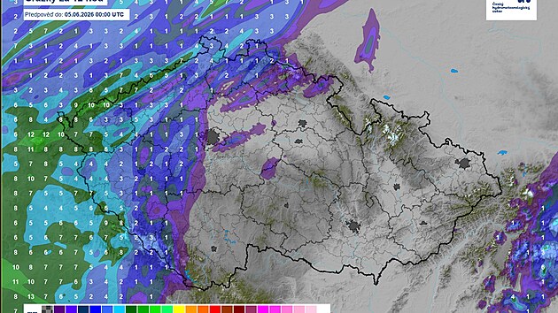 Ve čtvrtek odpoledne začne podle ČHM&Uacute; od z&aacute;padu přib&yacute;vat oblačnosti a v z&aacute;padn&iacute; polovině Čech se m&iacute;sty objev&iacute; d&eacute;&scaron;ť, přeh&aacute;ňky a ojediněle i bouřky.