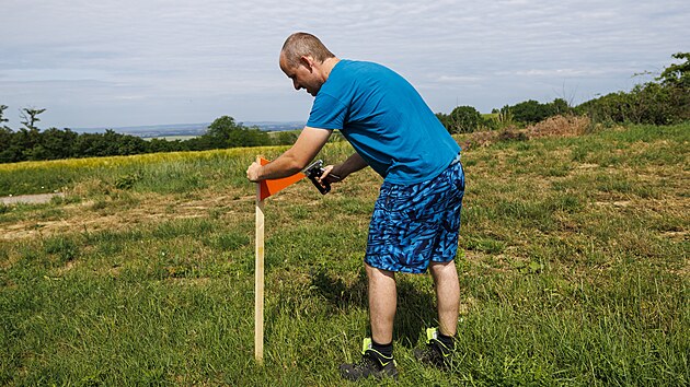 Př&iacute;prava trati pro Rally Hustopeče. (9. června 2026)