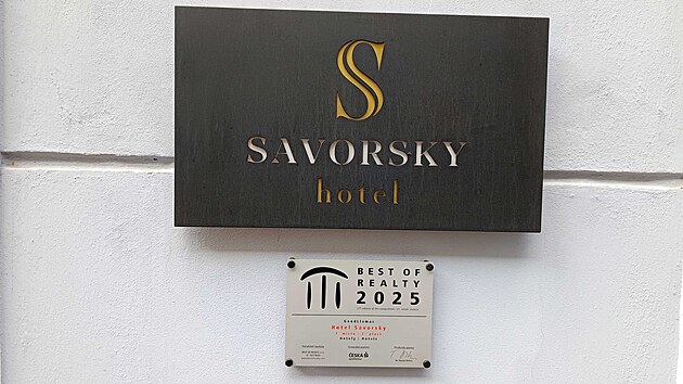 Hotel Savorsky v centru Jihlavy.