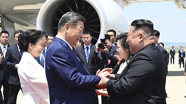 Čínský prezident Si Ťin-pching přicestoval na státní návštěvu Korejské lidově demokratické republiky. (8. června 2026)