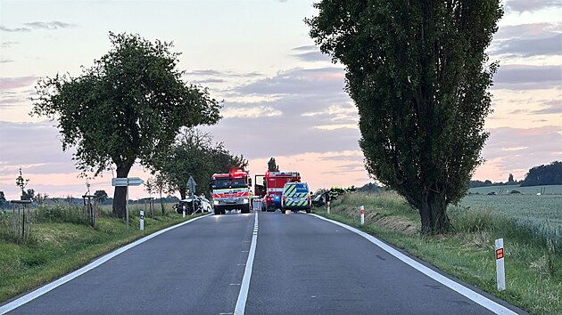 V&aacute;žn&aacute; nehoda na silnici 125 u Kol&iacute;na. (5. června 2026)