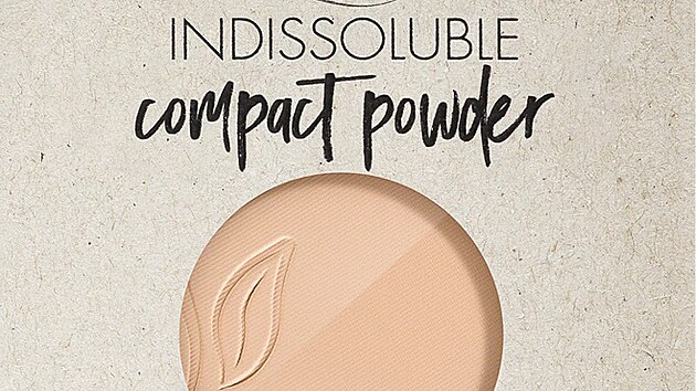 INDISSOLUBLE, přírodní kompaktní pudr (náhradní náplň), ideální pro citlivou pleť, s bambuckým máslem a oleji avokádovým, makadamiovým a meruňkovým, cena od 176 Kč