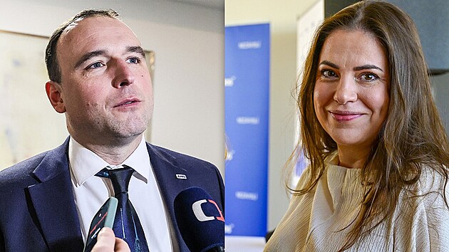 Brněn&scaron;t&iacute; kandid&aacute;ti v podzimn&iacute;ch volb&aacute;ch V&aacute;clav Trojan (ANO) a Kamila Zlatu&scaron;kov&aacute; (ODS)