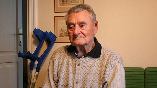 František Hovora v době natáčení vzpomínek pro Paměť národa.