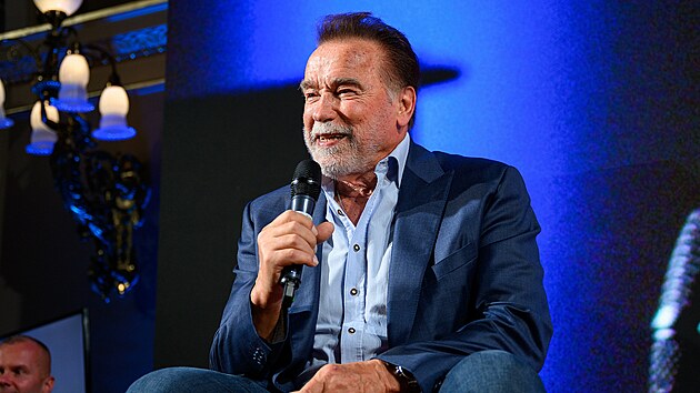 Arnold Schwarzenegger na akci Noc s legendou (18. června 2026)