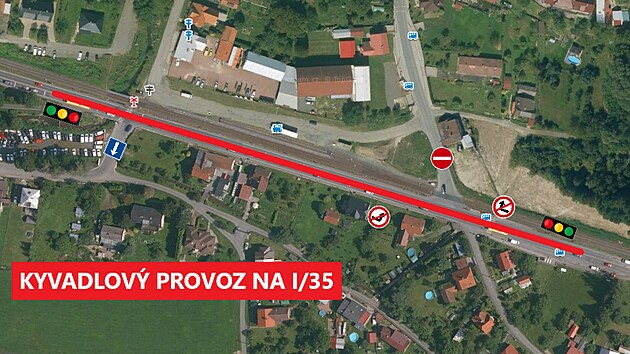 U obce Zašová na Vsetínsku se tvoří kolony kvůli omezení na hlavním tahu na Slovensko. Silničáři tam opravují most na silnici první třídy. Kyvadlový provoz už nahradili regulovčíci.(červen 2026)