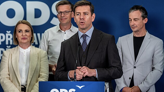 Stínový ministr financí Jan Skopeček na ideové konferenci ODS (13. 6.. 2026)