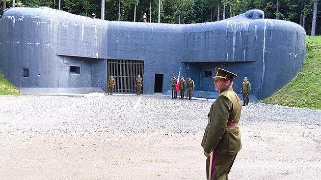 Dělostřeleck&aacute; tvrz Bouda m&aacute; vchodov&yacute; srub K-S 22a v podobě, jakou měl v roce 1938. (12. června 2026)