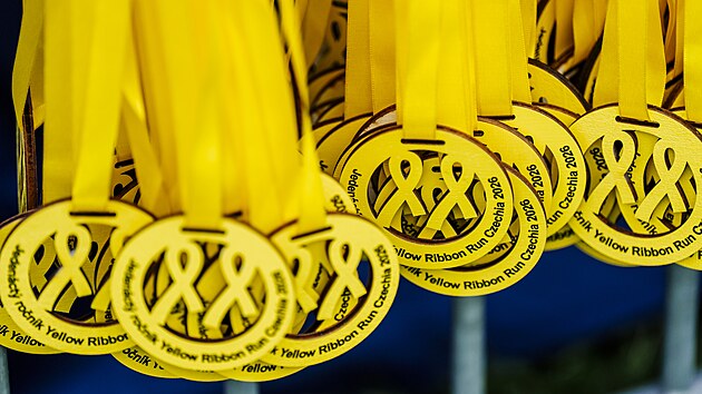 Start jedenáctého ročníku běhu Yellow Ribbon Run v pražské Oboře Hvězda. (11. června 2026)