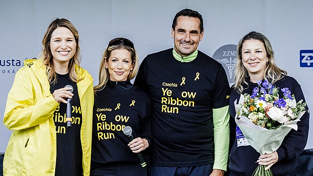 Start jedenáctého ročníku běhu Yellow Ribbon Run v pražské Oboře Hvězda. (11. června 2026)
