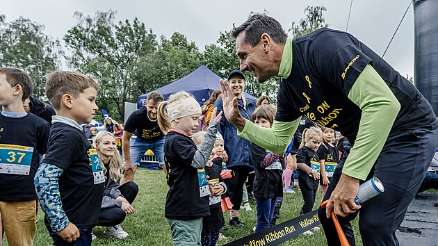 Start jedenáctého ročníku běhu Yellow Ribbon Run v pražské Oboře Hvězda. (11. června 2026)