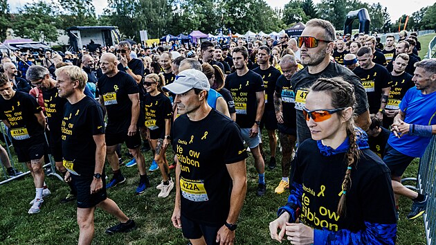 Start jedenáctého ročníku běhu Yellow Ribbon Run v pražské Oboře Hvězda. (11. června 2026)