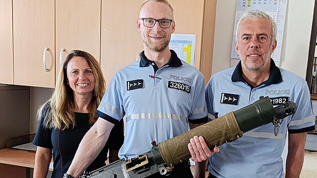Během zbraňové amnestie na Vysočině odevzdal majitel policistům vzácný osmnáctikilogramový australský kulomet Vickers MG Mk.I chlazený vodou i s originální bednou. (11. června 2026)