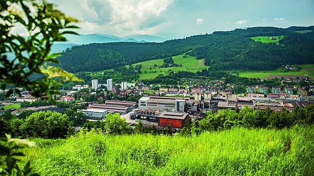 Město ve městě. Přirovnání platí, uvnitř ocelárny fungují nejrůznější služby (18. června 2026).