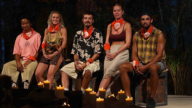 Mezi posledními pěti hráči Survivoru 2026 byli Luki, Kristina, Otakar, Viviane a Jánko