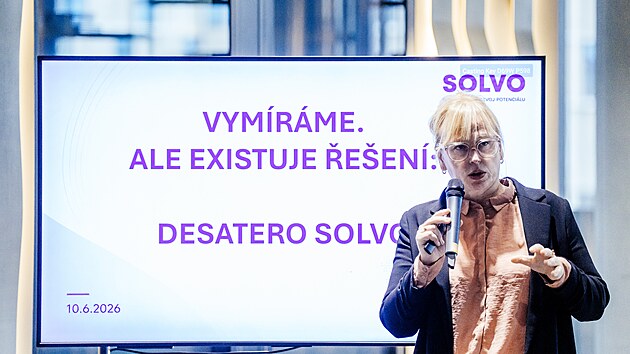 Tisková konference Solvo institutu (10. června 2026)