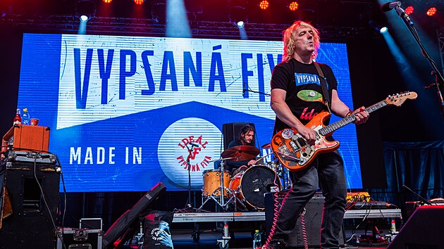 &Uacute;vod festivalu Rock for People obstarala kapela Vypsan&aacute; fiXa. (10. června 2026)