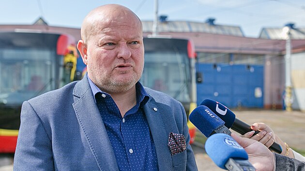 Ředitel Dopravn&iacute;ho podniku měst Mostu a Litv&iacute;nova Daniel Dunovsk&yacute; (červen 2026)