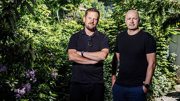 Architekti Pavel Machar a Radek Teichman (vpravo). (18. června 2026)
