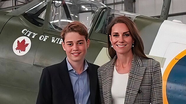 Princ George a princezna Kate na návštěvě základny RAF Coningsby v Lincolnshire (27. června 2026)
