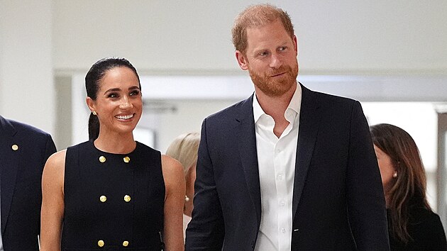 V&eacute;vodkyně Meghan a princ Harry na n&aacute;v&scaron;těvě Kr&aacute;lovsk&eacute; dětsk&eacute; nemocnice v australsk&eacute;m Melbourne (14. dubna 2026)