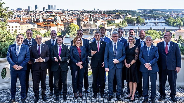 Tisková konference k vyhodnocení plnění programového prohlášení vlády za první pololetí roku 2026. (9. července 2026)