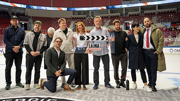 V Mattoni Areně vznikají hokejové záběry do nového filmu Lajna - konečně film!.