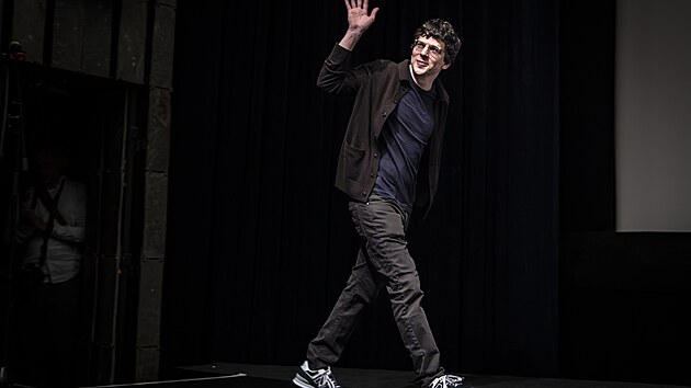Jesse Eisenberg přebírá Cenu prezidenta MFF (4. července 2026)