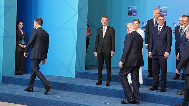 Americký prezident Donald Trump a premiér Andrej Babiš. (8. července 2026)