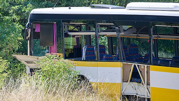 Na Znojemsku se střetly dva autobusy, na místě je 40 zraněných. (18. července 2026)