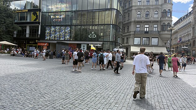 Hráči v centru metropole lovili vzácné pokémony, kteří se běžně objevují jen v jiných zemích a regionech (11. července 2026)