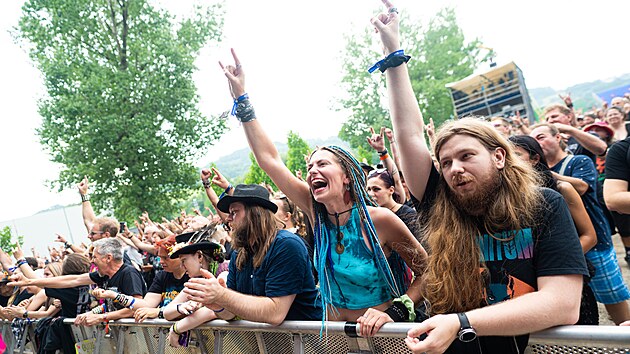 Ve Vizovicích odstartoval další ročník festivalu Masters of Rock. (16 červenec 2026)