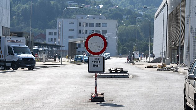Rekonstrukce ulice Nádražní ve Vsetíně. (červenec 2026)