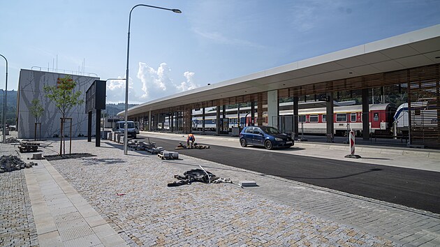 Rekonstrukce ulice Nádražní ve Vsetíně. (červenec 2026)