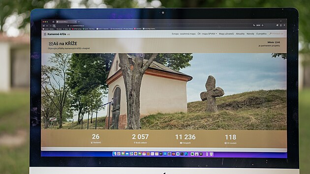 Spuštění internetové databáze v areálu muzea v Aši
